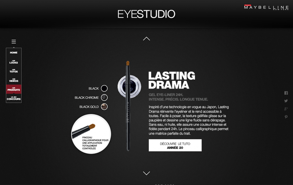Gemey Maybelline – Eye studio
