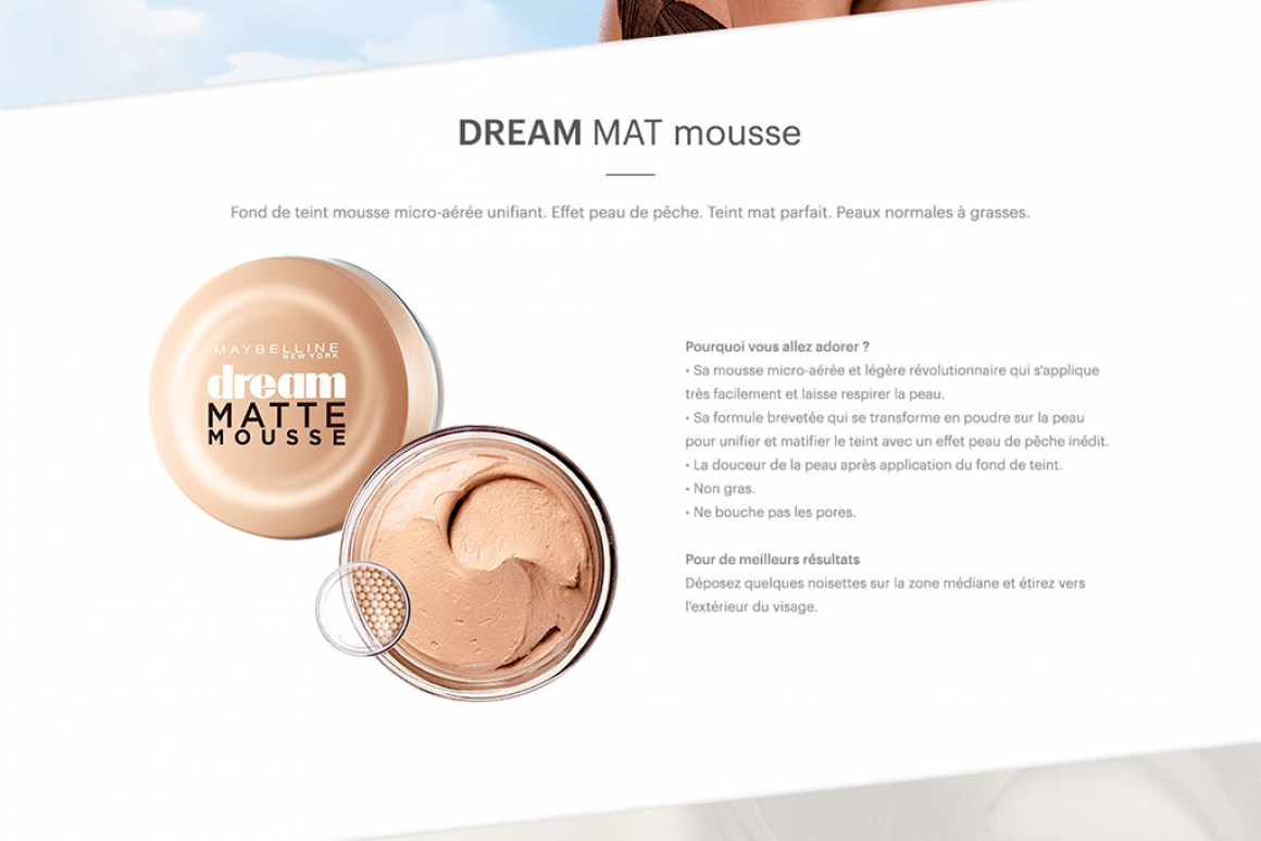 Gemey Maybelline – Dream Mat Mouss
